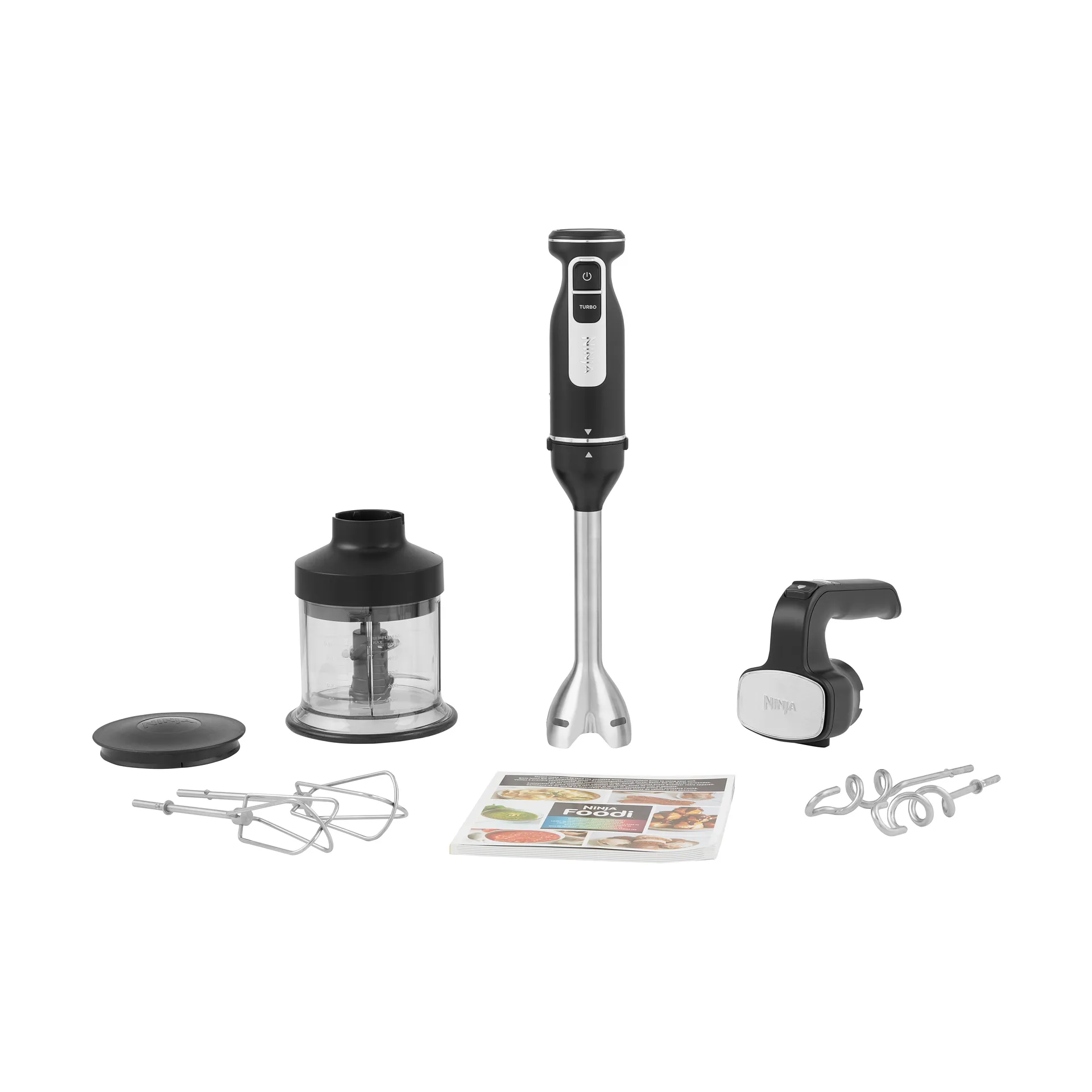 Ninja Foodi CI100 3-in-1 immersion blender set, Black Ninja