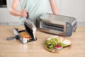 Ninja Foodi grill and panini press ST202EU 3-in-1 - Stainless steel - Ninja