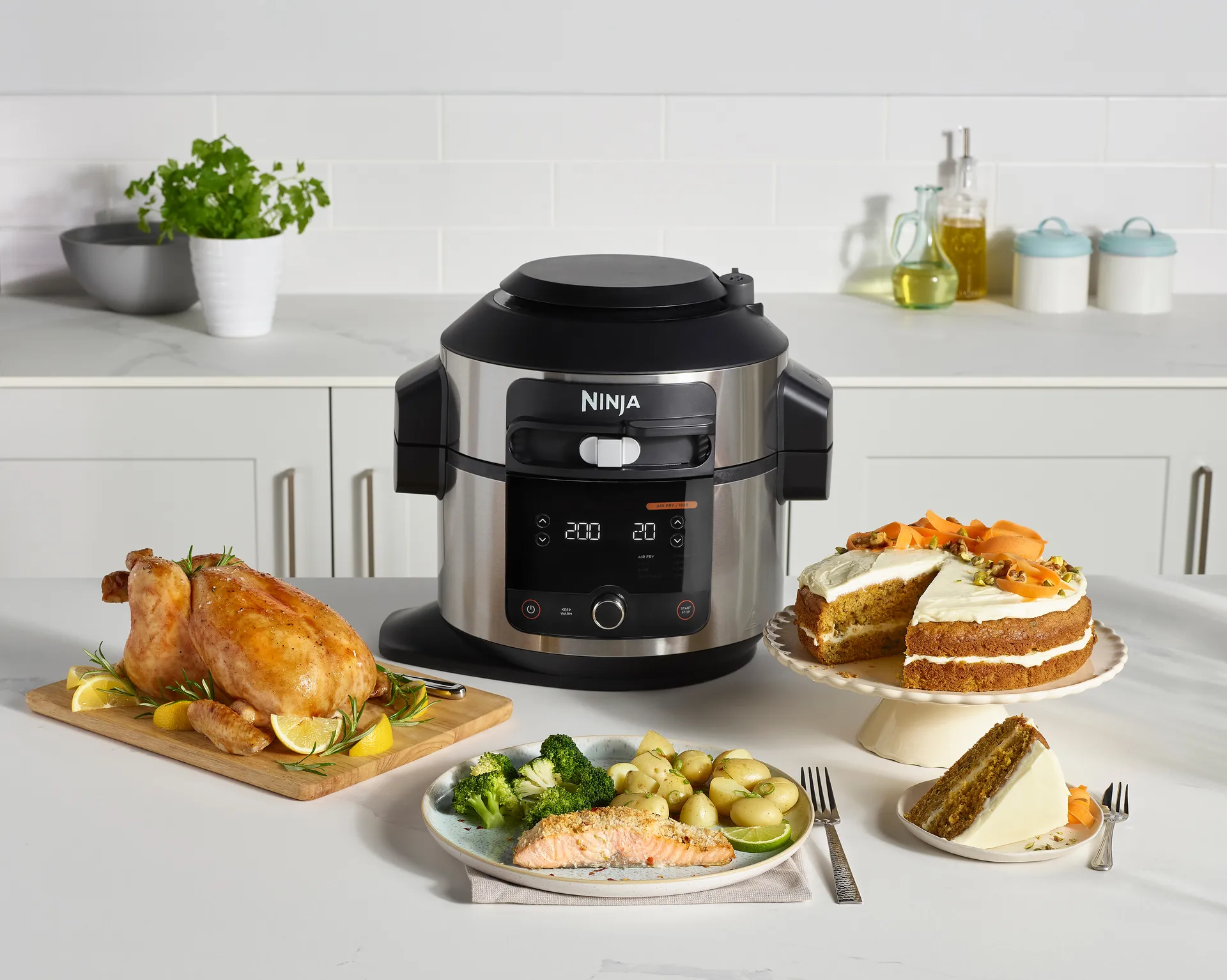 Ninja Foodi OL550 11-in-1 ONE-Lid multicooker 6 L, Stainless steel Ninja