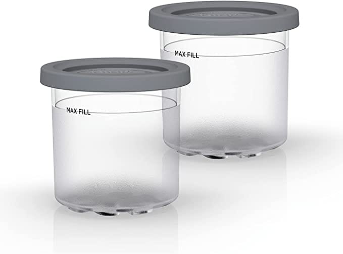 Ninja NC300 glass container 2-pack, Clear-gray Ninja
