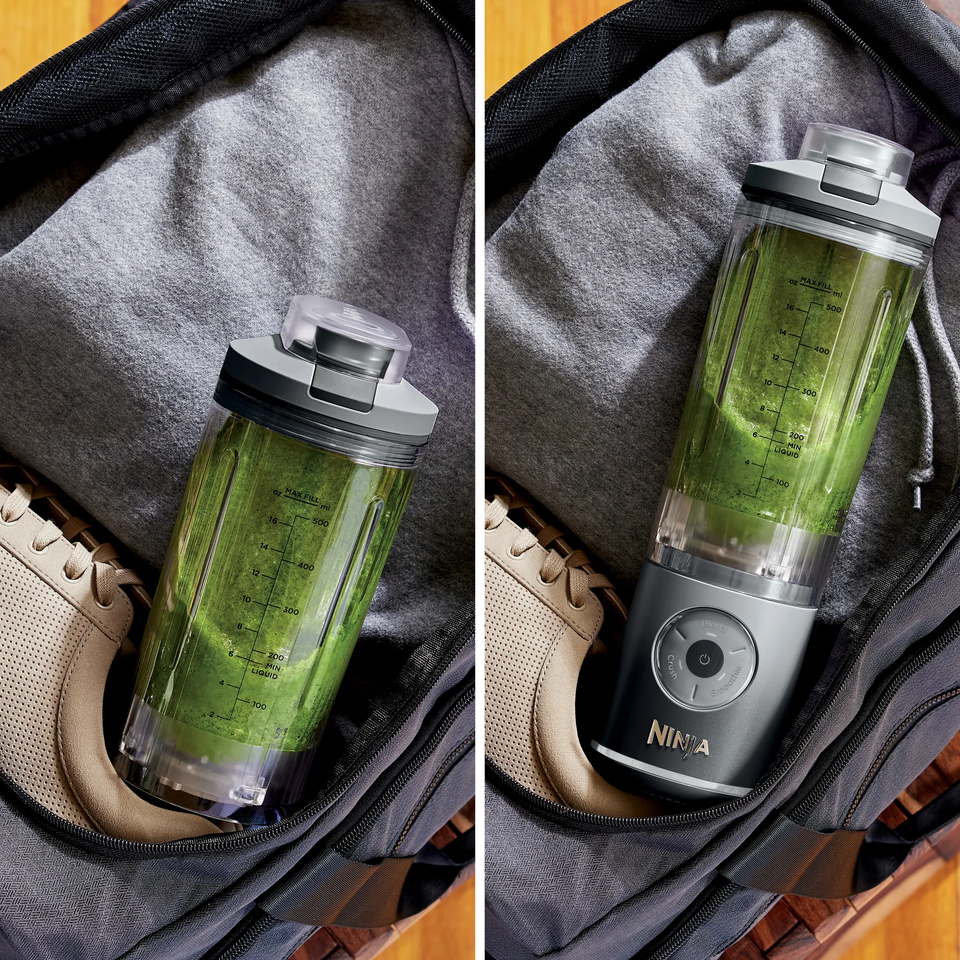 Ninja portable blender Blast Max, Cool grey Ninja