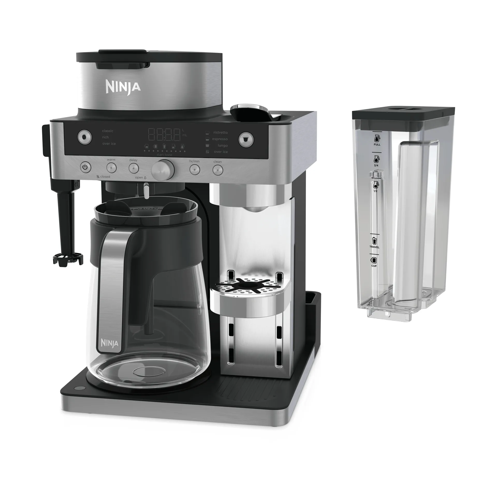 Ninja Prestige Dualbrew automatic espresso machine, Black Ninja