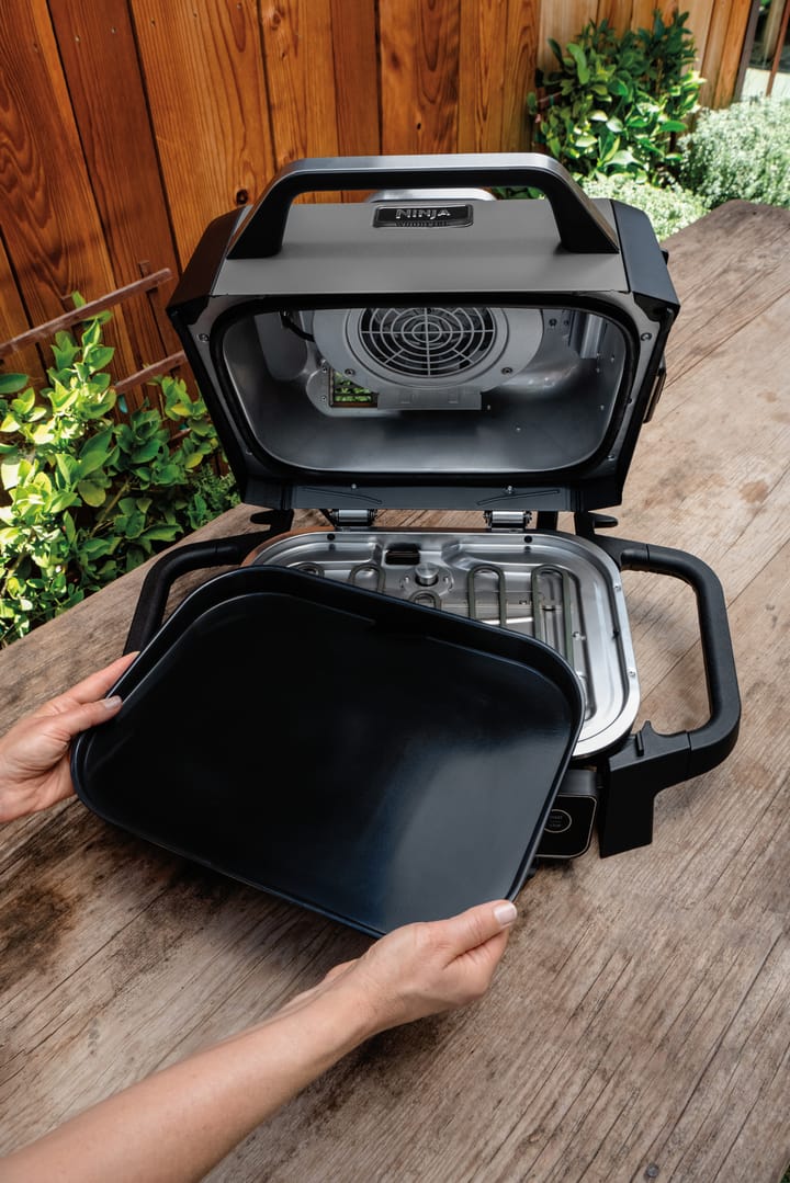 Ninja Woodfire BBQ plate 28x37 cm, Black Ninja
