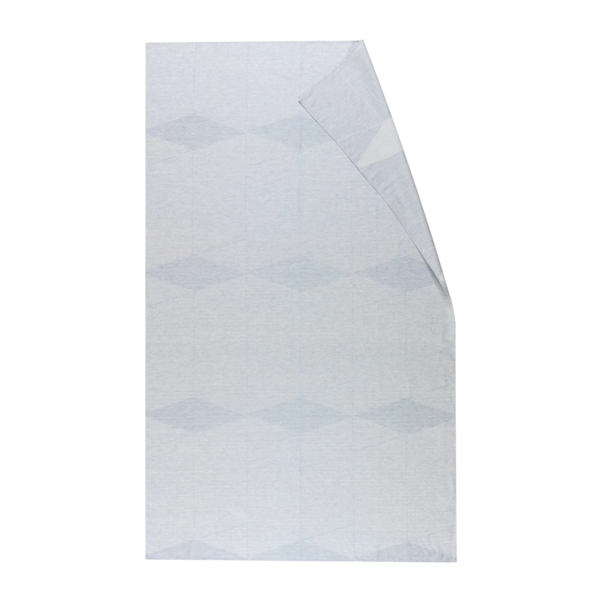 Geometric tablecloth 147x250 cm, Blue-white NJRD
