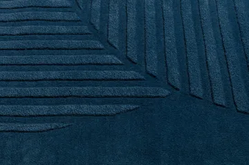 Levels Circles wool rug - Blue, 170x240 cm - NJRD