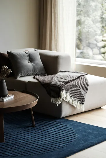 Levels Circles wool rug - Blue, 200x300 cm - NJRD