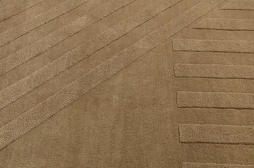 Levels Stripes wool rug - Beige, 200x300 cm - NJRD
