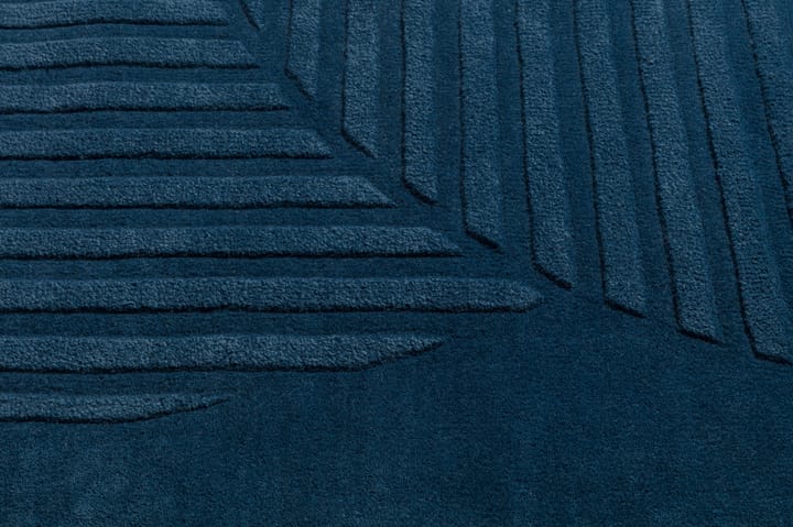 Levels wool rug circles blue, 200x300 cm NJRD