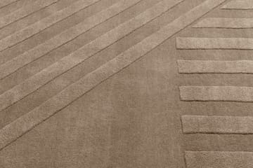 Levels wool rug stripes mole - 200x300 cm - NJRD