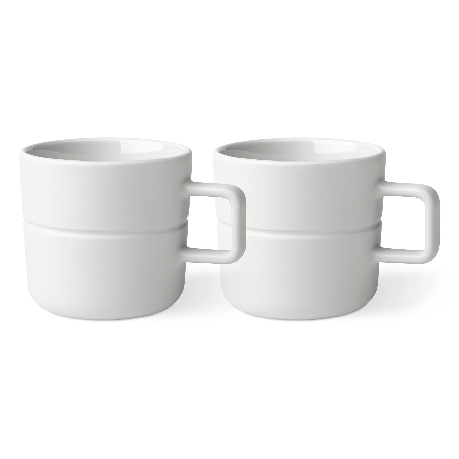 Lines mug 50 cl 2-pack, white NJRD