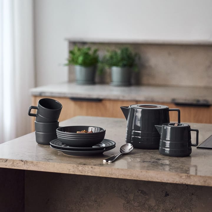 Lines teapot 1.5 liter, dark grey NJRD