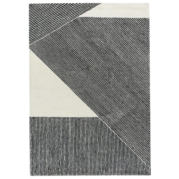 Stripes wool rug natural white, 200x300 cm NJRD