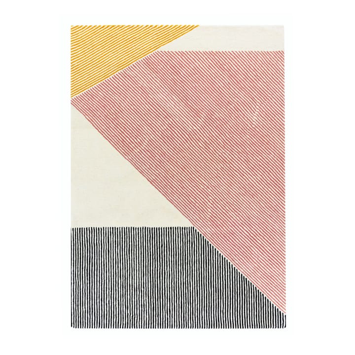 Stripes wool rug pink, 170x240 cm NJRD