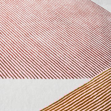Stripes wool rug pink - 200x300 cm - NJRD