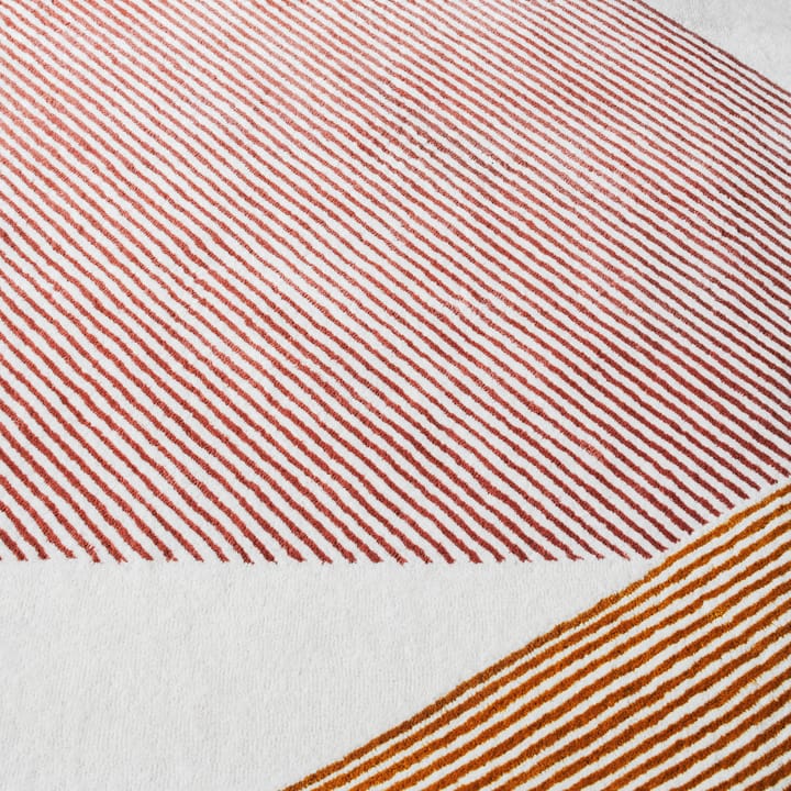 Stripes wool rug pink, 200x300 cm NJRD