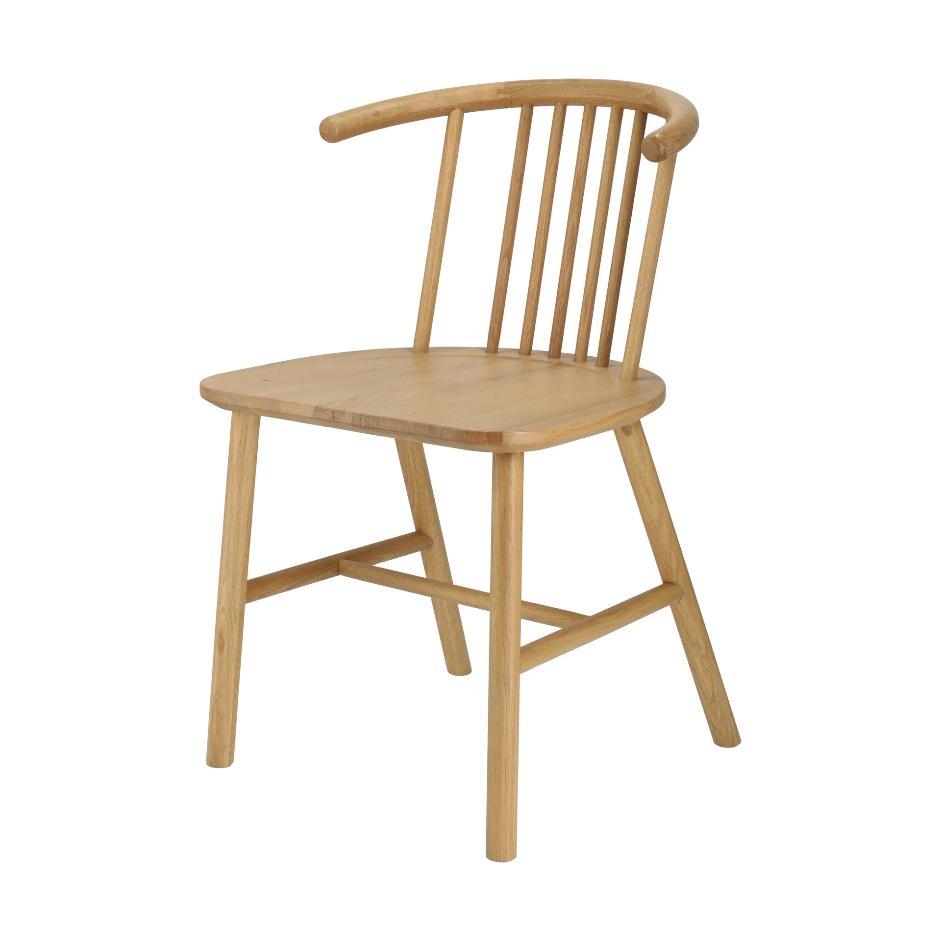 VIOR dining chair, Lacquered oak NJRD