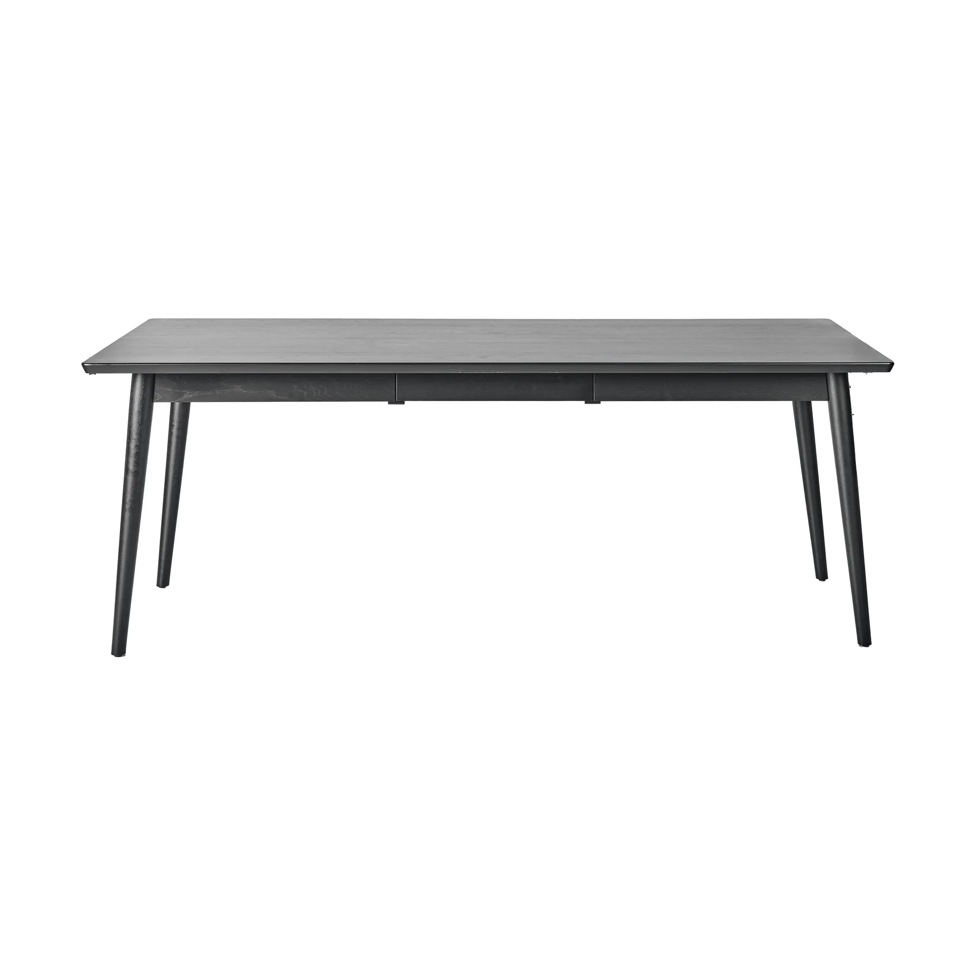 VIOR dining table 90x200 cm, Black lacquered oak NJRD