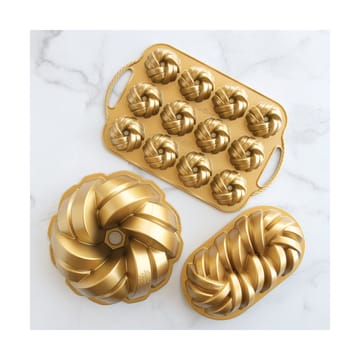 Nordic Ware Braided bread tin 1,4 L - Gold - Nordic Ware