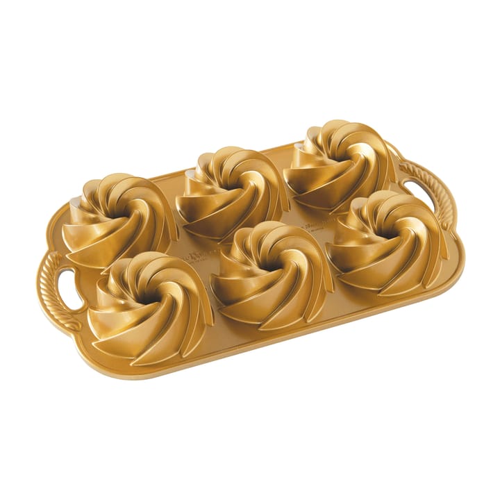 Nordic Ware heritage bundtlette baking tin gold, 0.9 L Nordic Ware