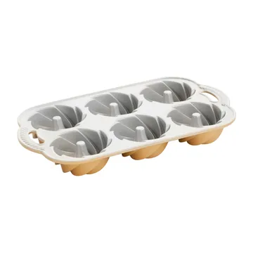Nordic Ware heritage bundtlette baking tin gold - 0.9 L - Nordic Ware