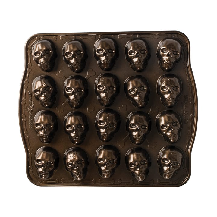 Nordic Ware Skull Bites baking tin - Bronze - Nordic Ware