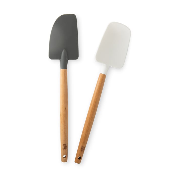 Nordic Ware spatular beech wood 2-pack, Black.white Nordic Ware