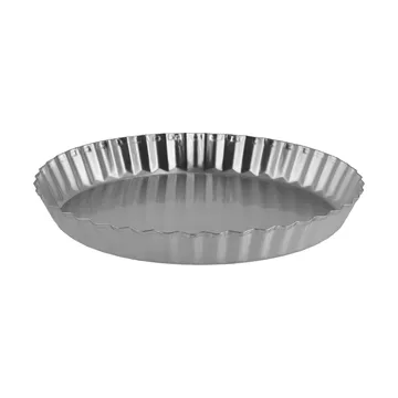 BAKE pie tin with removable base - Round, stainless steel, 24 cm - Nordwik