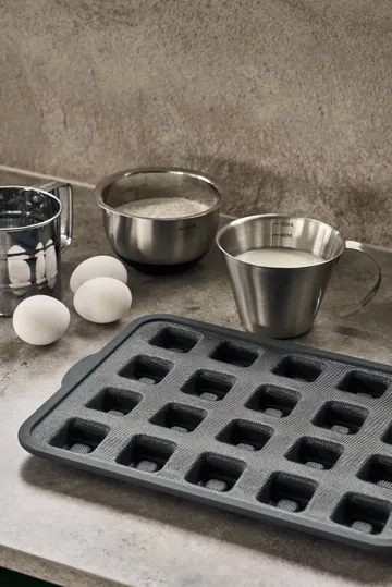 BAKE silicone mould with reinforced frame - Square, 20 pcs - Nordwik