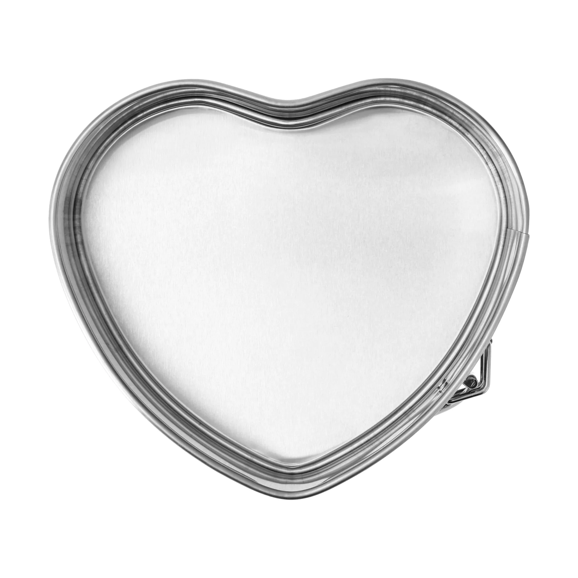 BAKE springform tin, Heart, stainless steel, 22x20 cm Nordwik