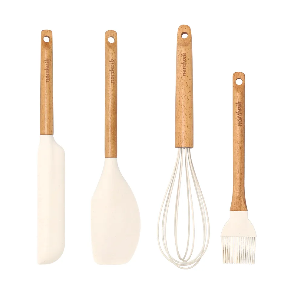 Nordwik baking utensils 4 pieces - Beech Nordwik