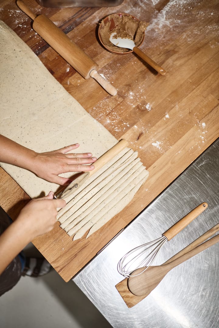 Nordwik balloon whisk 30 cm beech, Cream Nordwik