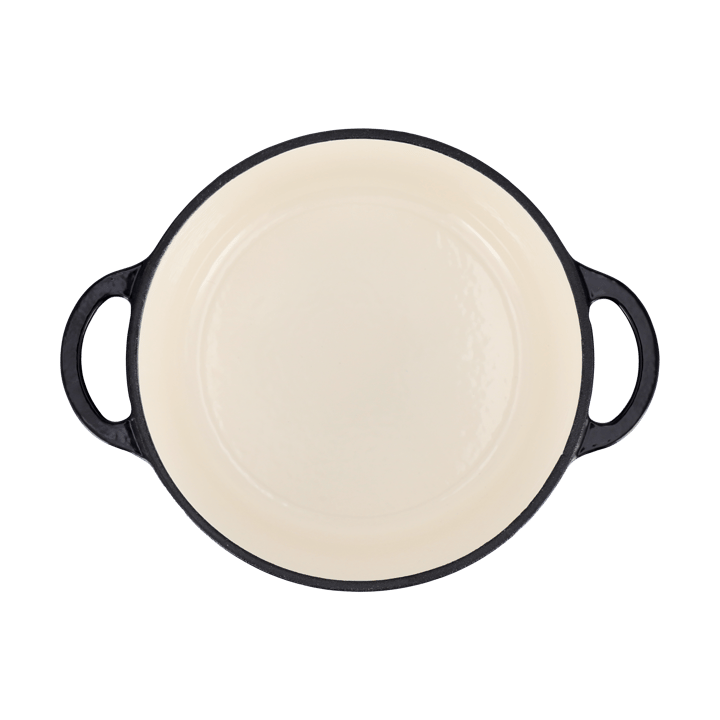 Nordwik cast iron pot round 2.5 l, Black Nordwik