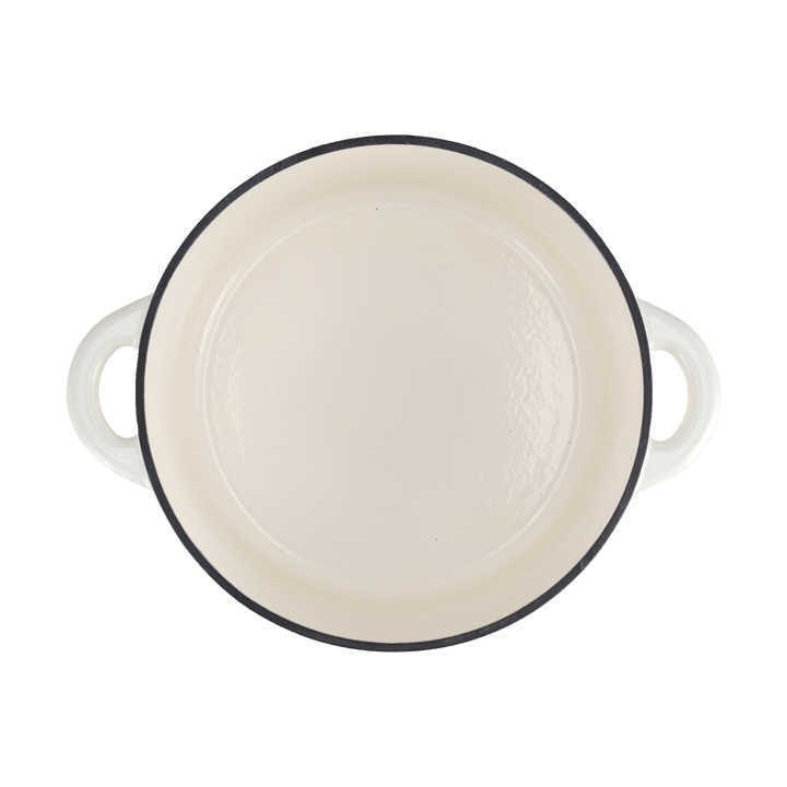 Nordwik cast iron pot round 5 l, Cream Nordwik