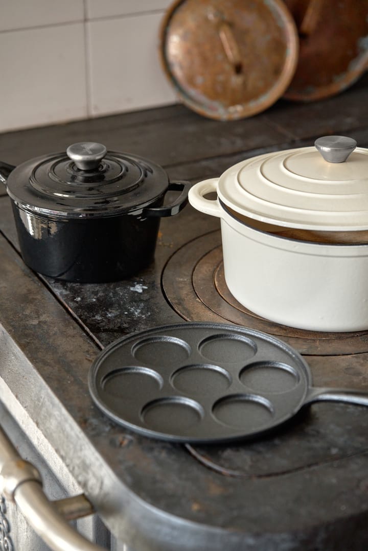 Nordwik cast iron pot round 5 l, Cream Nordwik
