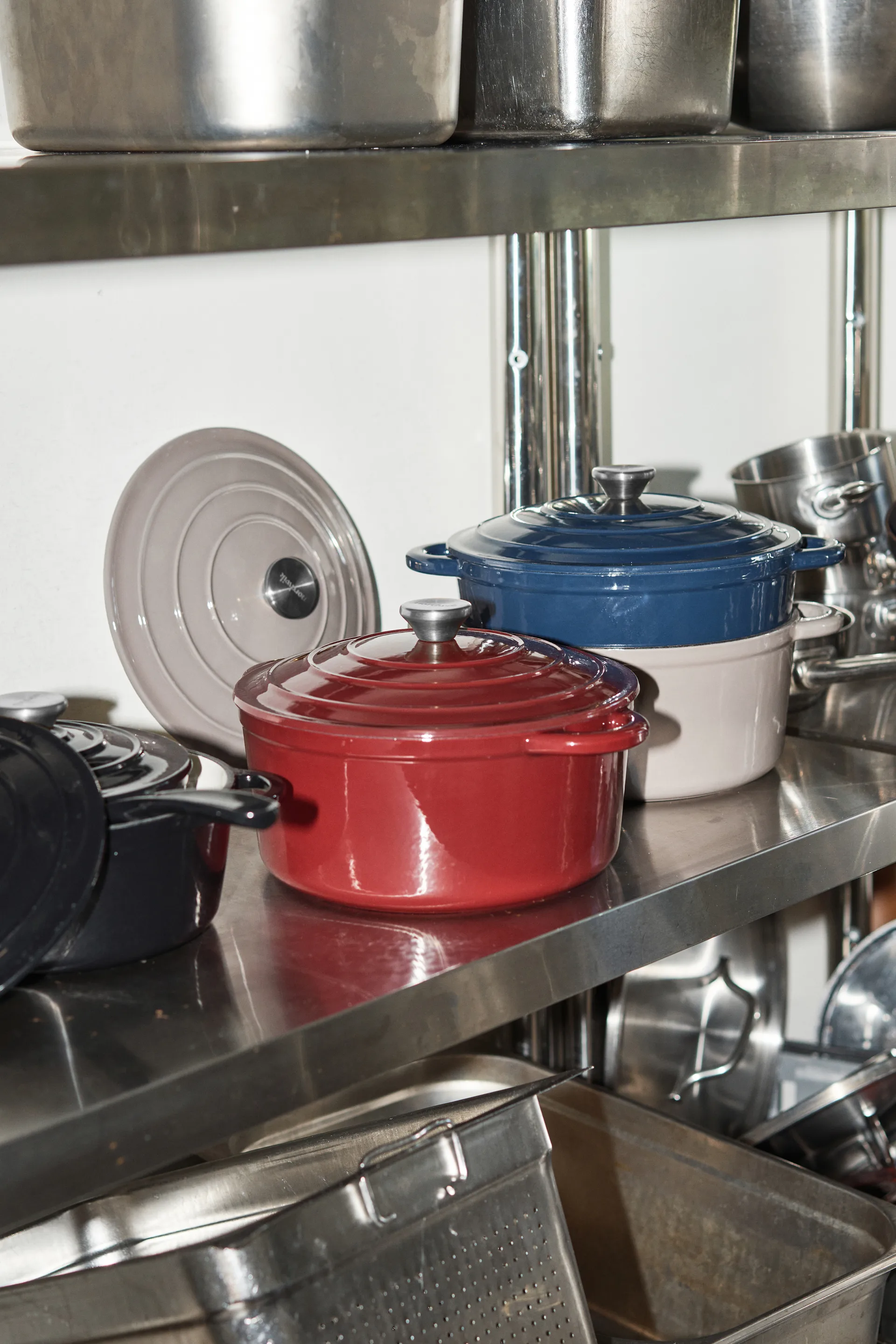 Nordwik cast iron pot round 5 l, Taupe Nordwik