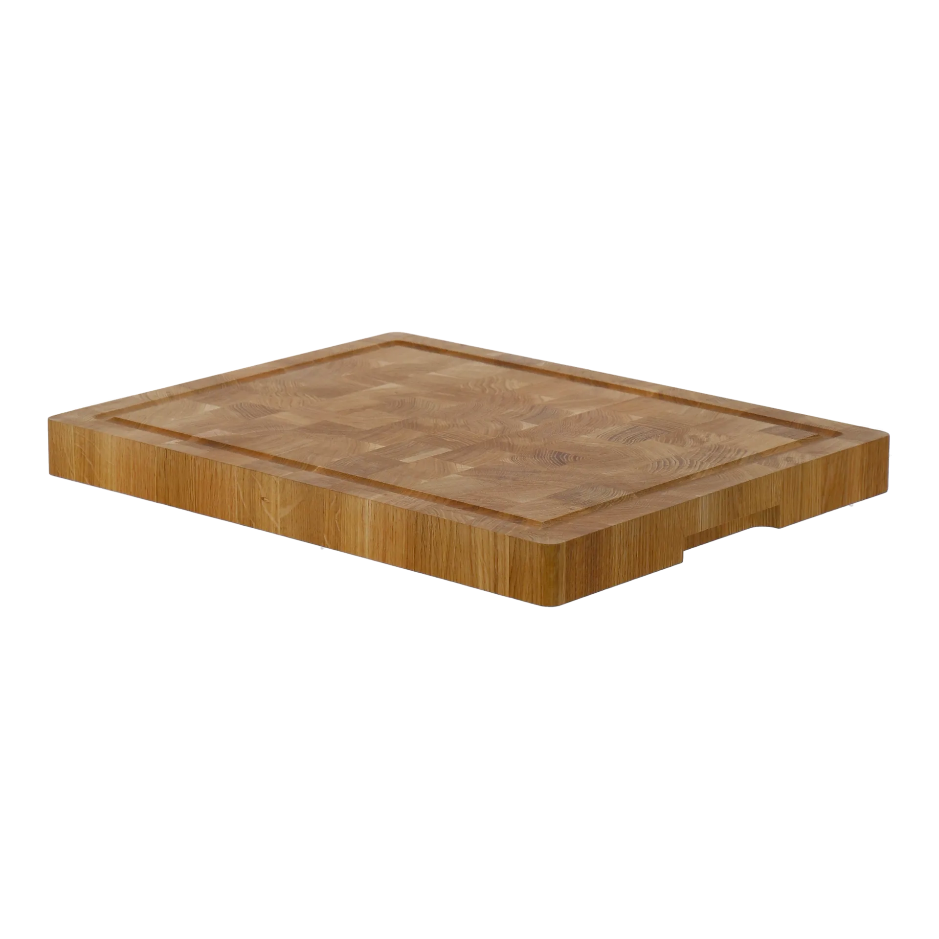 Nordwik end-grain cutting board with juice groove 36x46 cm, Oak Nordwik