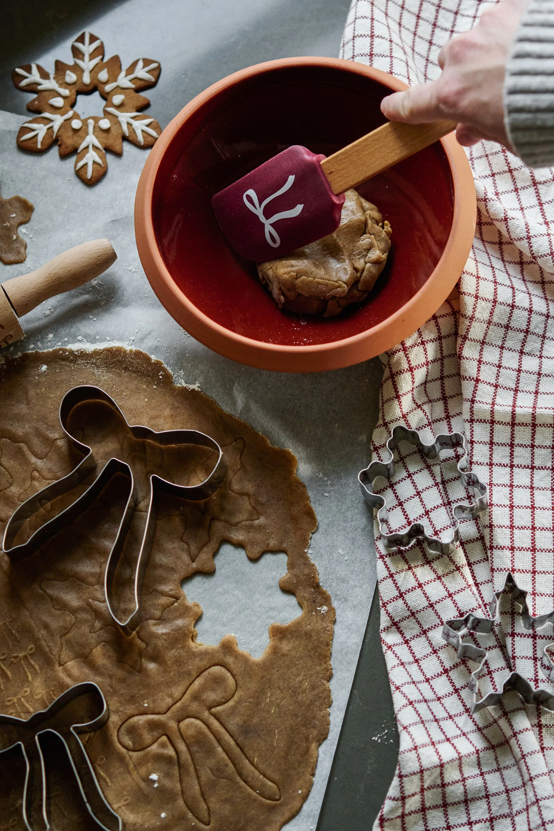 Nordwik gingerbread cutter, 2-piece, Rosette Nordwik