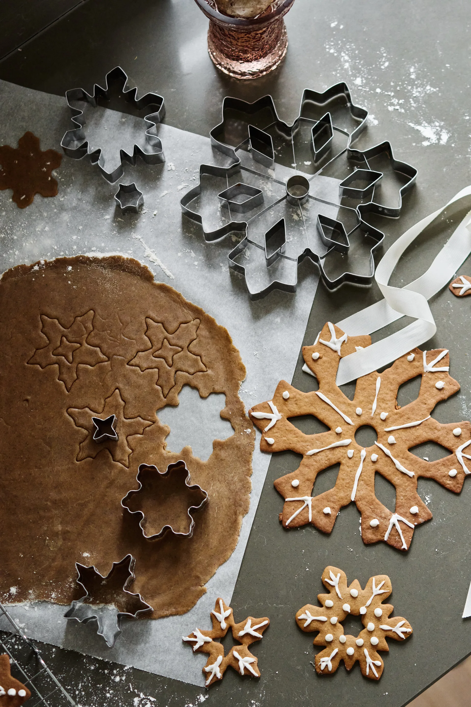 Nordwik gingerbread cutter snowflake, Medium Nordwik