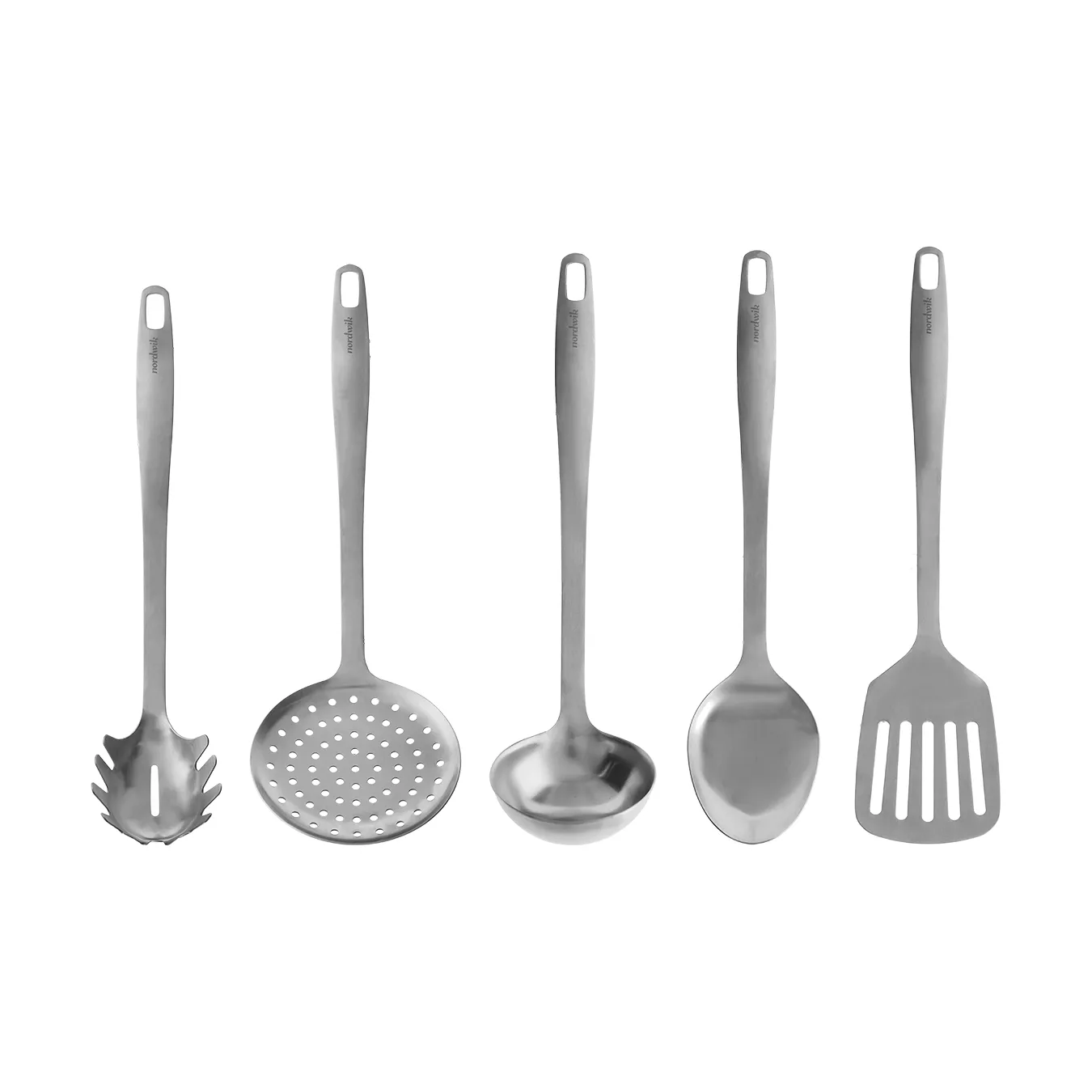 Nordwik kitchen utensils 5 pieces - Stainless steel,  Nordwik