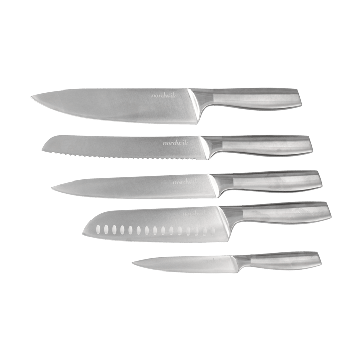 Nordwik knife set 5 piece, Stainless steel Nordwik