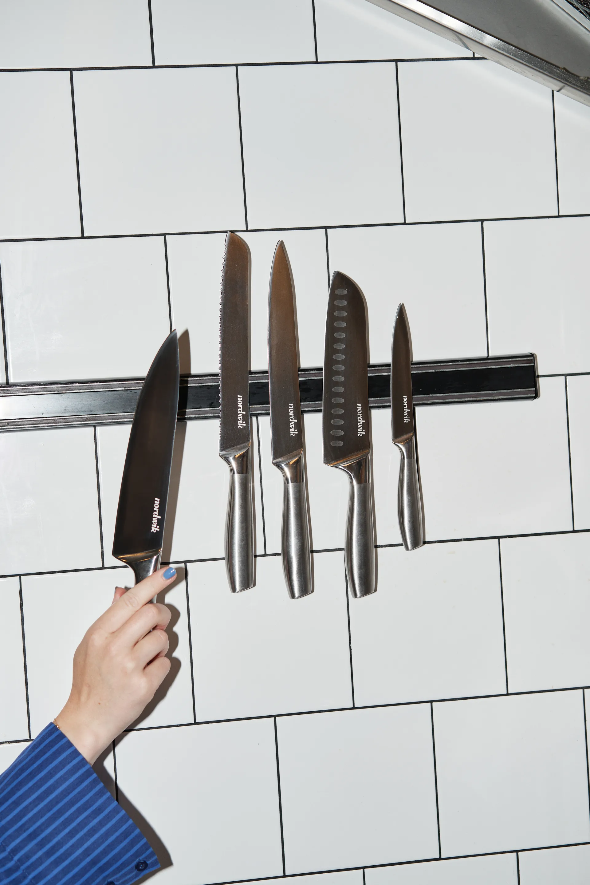 Nordwik knife set 5 piece, Stainless steel Nordwik