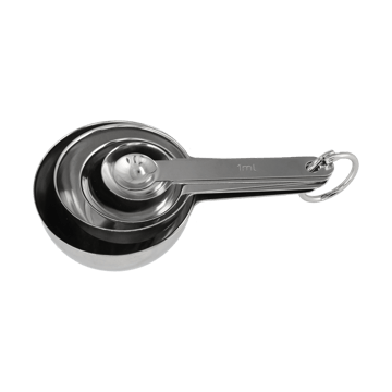 Nordwik measuring set 5 piece - Stainless steel - Nordwik