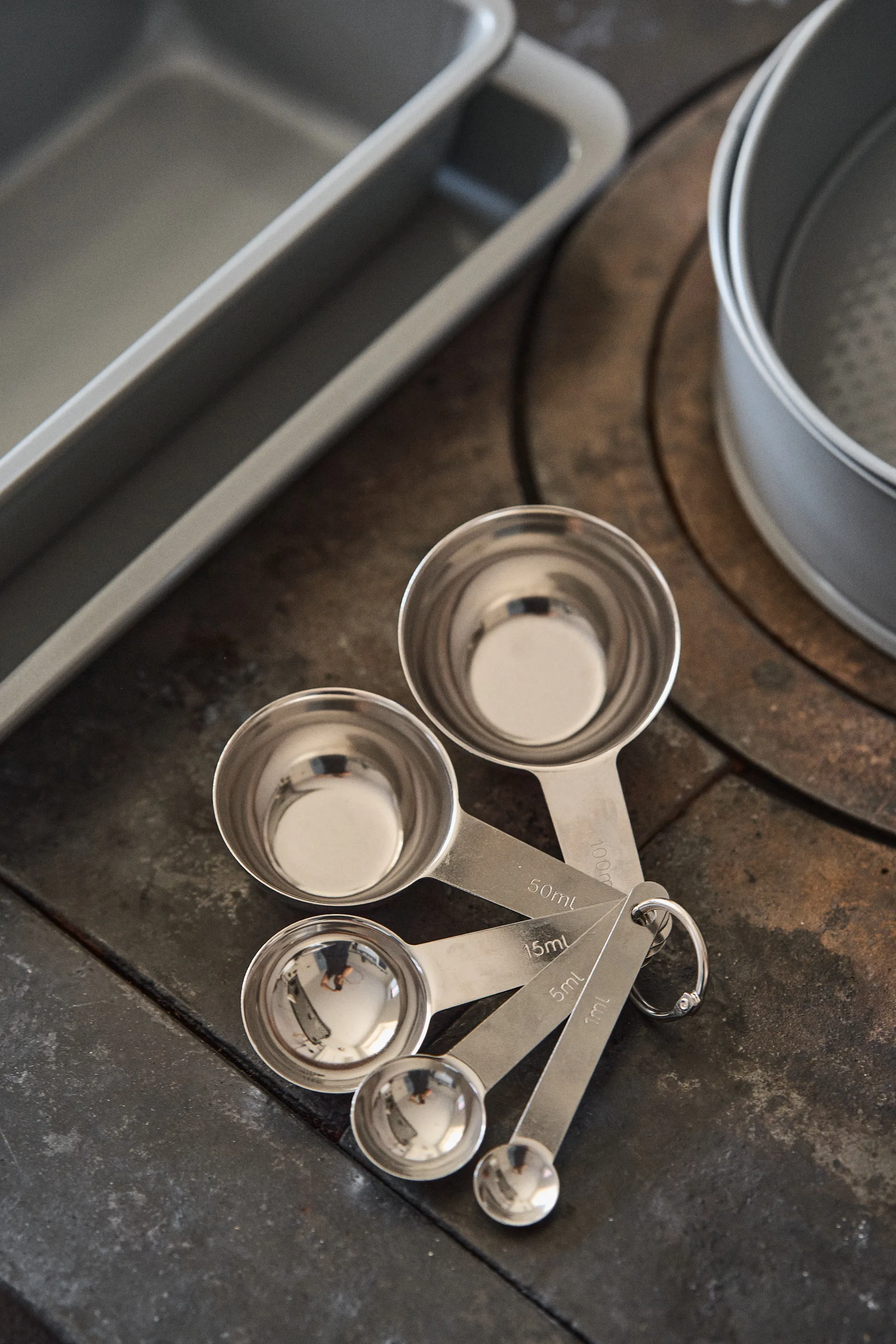 Nordwik measuring set 5 piece, Stainless steel Nordwik