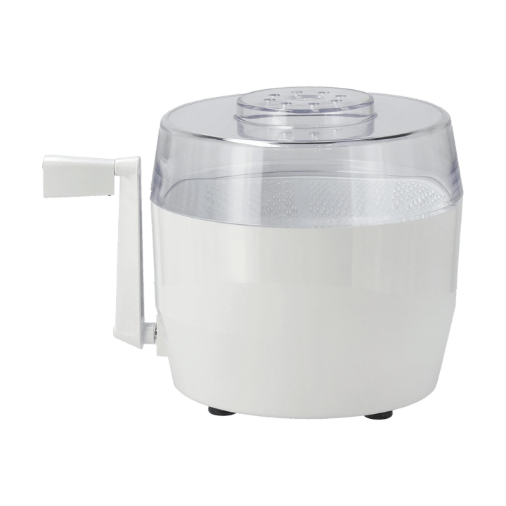 Nordwik potato peeler with crank, White Nordwik