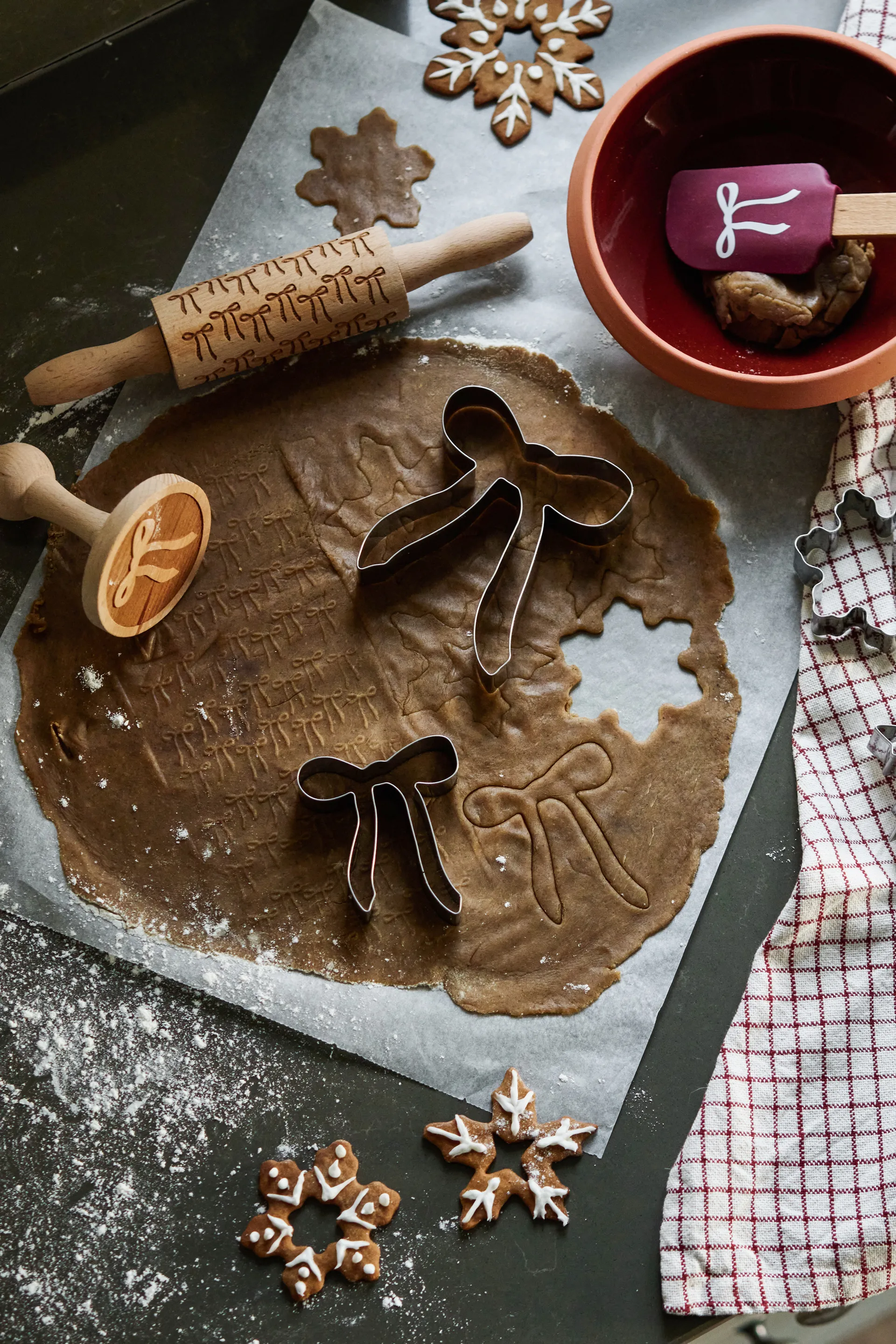 Nordwik rolling pin wood for children, Rosette Nordwik