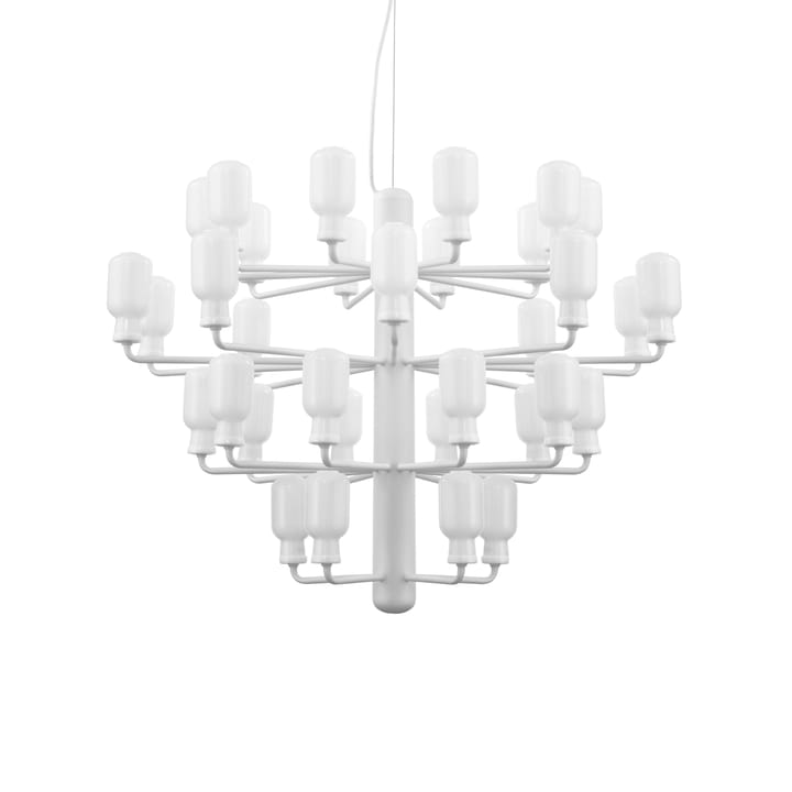 Amp Chandelier, White, large Normann Copenhagen