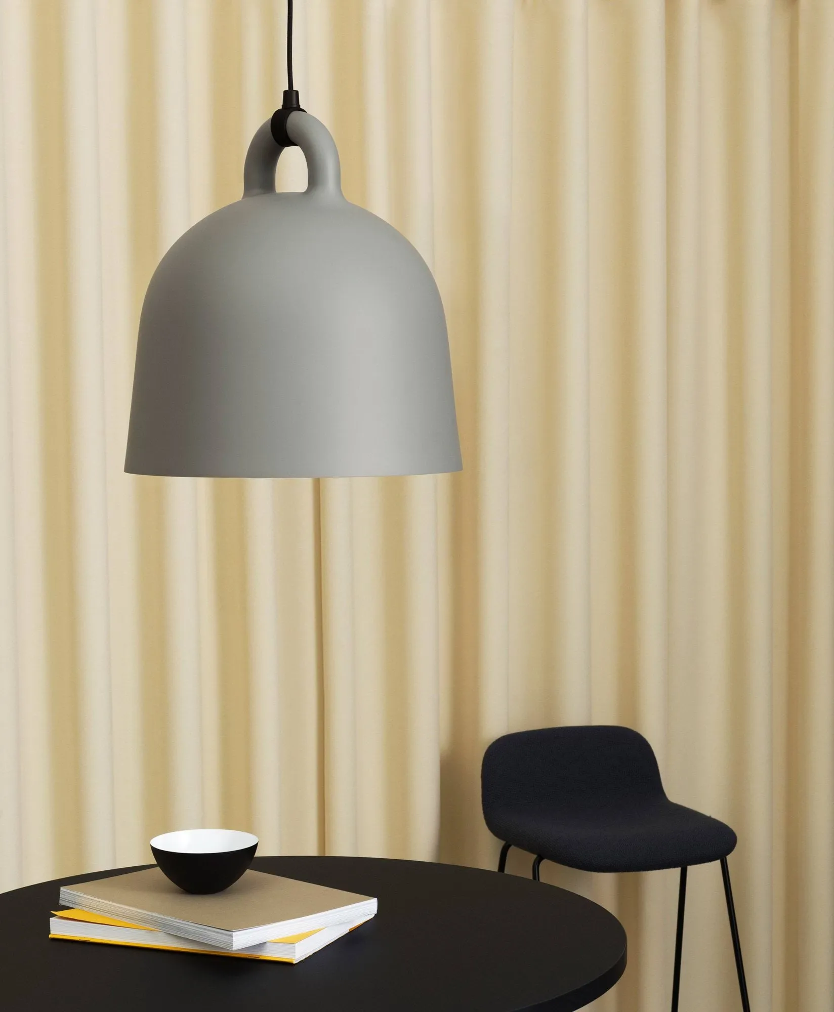 Bell lamp grey, large Normann Copenhagen