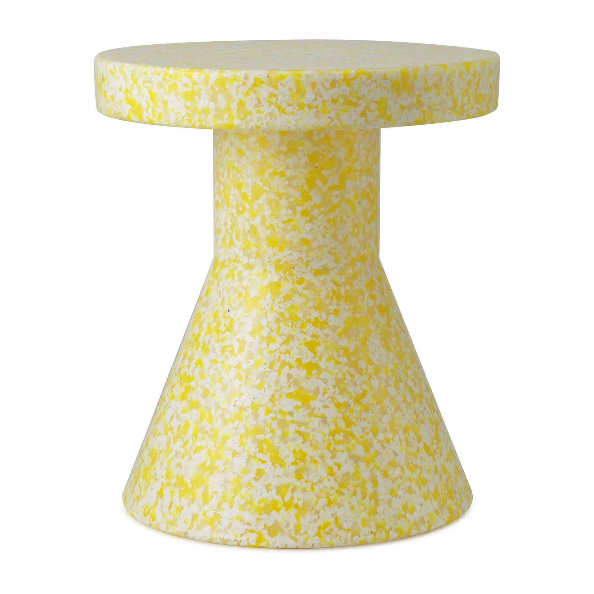 Bit Cone round stool, Yellow, Ø36x42 cm Normann Copenhagen