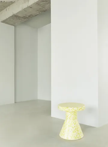 Bit Cone round stool - Yellow, Ø36x42 cm - Normann Copenhagen