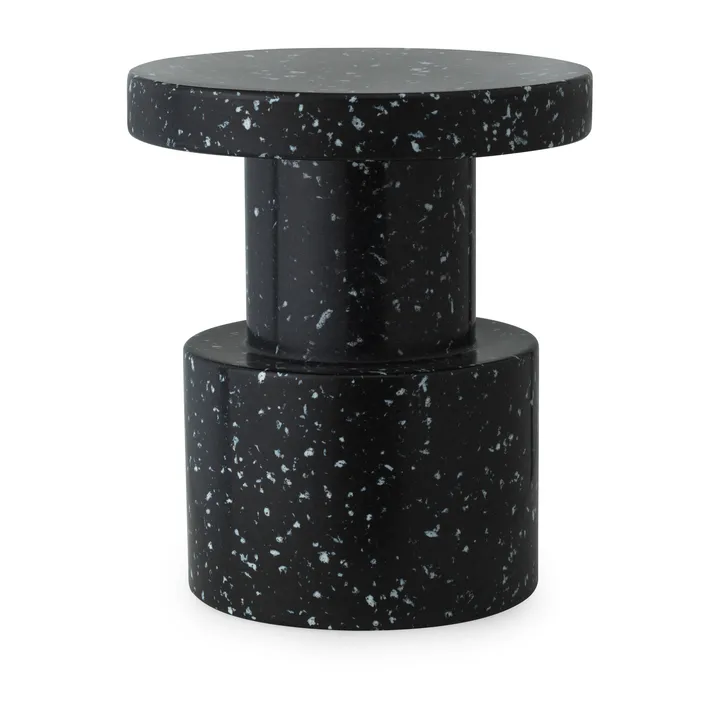 Bit round stool - Black, Ø36x42 cm - Normann Copenhagen